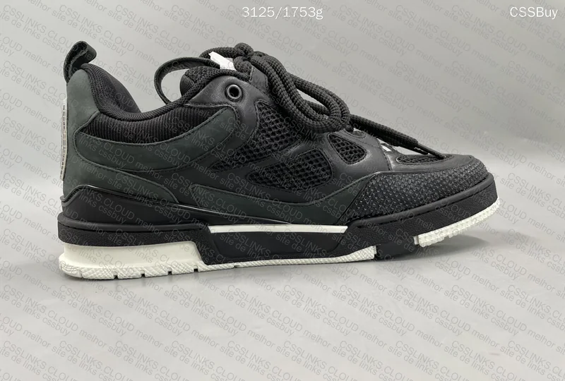 Louis Vuitton Skate Black And White 4