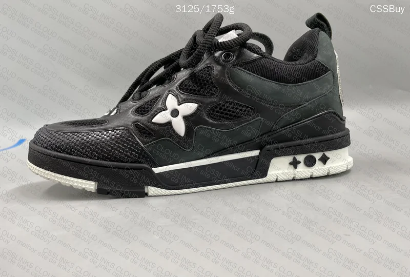 Louis Vuitton Skate Black And White 5