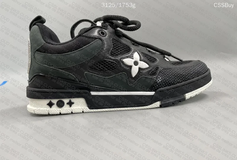 Louis Vuitton Skate Black And White 8