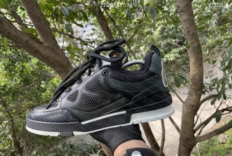 Louis Vuitton Skate Black And White 7