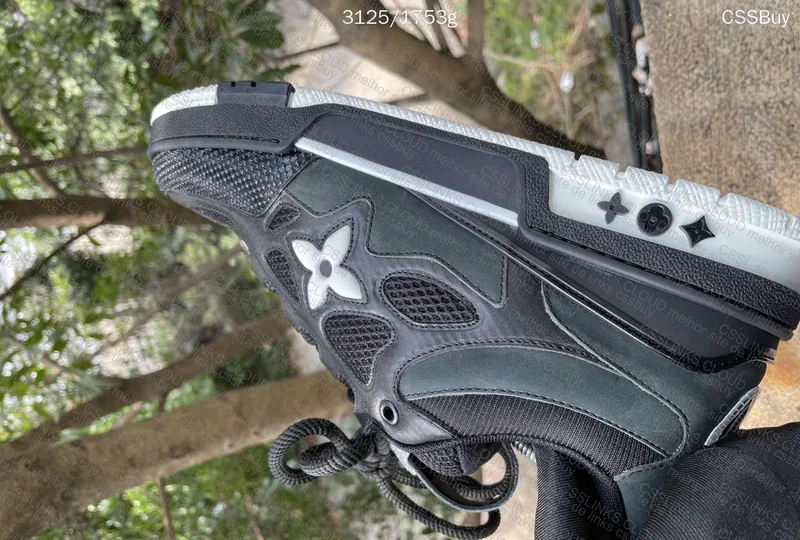 Louis Vuitton Skate Black And White 8