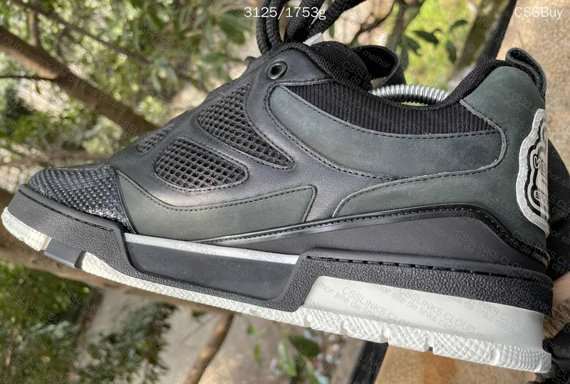 Louis Vuitton Skate Black And White 9