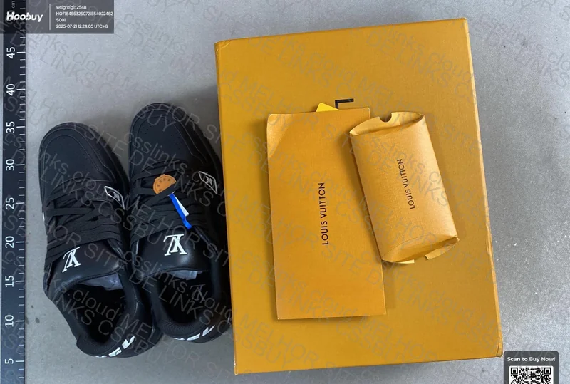 Louis Vuitton Trainer Black LUXURY REP