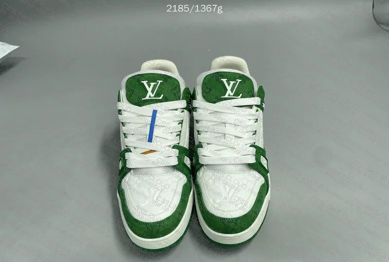Louis Vuitton Trainer Low Green
