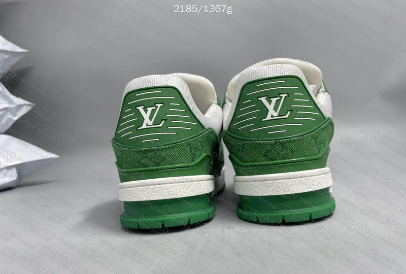 Louis Vuitton Trainer Low Green 3
