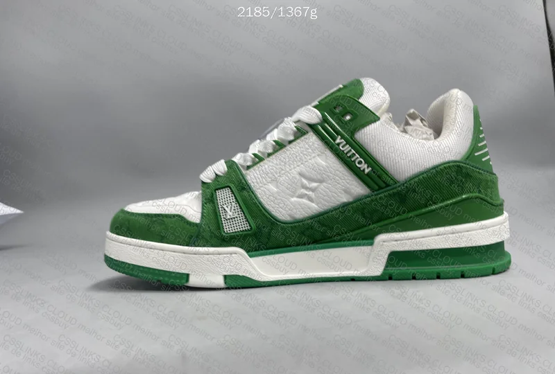 Louis Vuitton Trainer Low Green 4