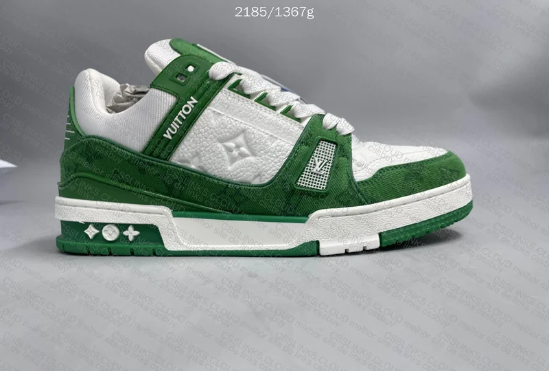 Louis Vuitton Trainer Low Green 5