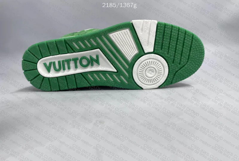 Louis Vuitton Trainer Low Green 6
