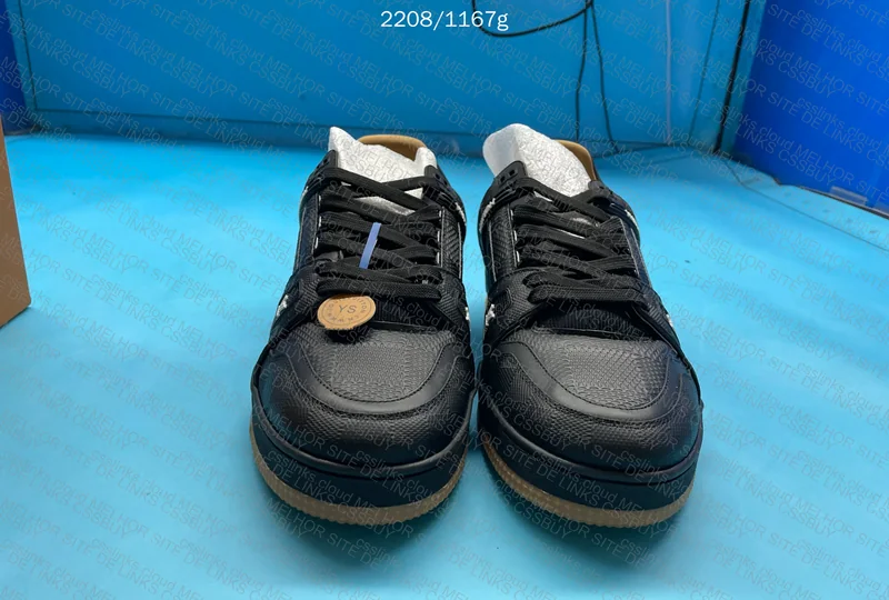 Louis Vuitton Trainer Black 7