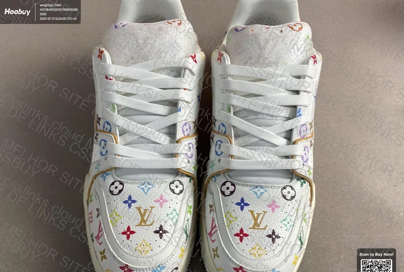 Louis Vuitton Trainer White Luxury Rep GL or RL? 3