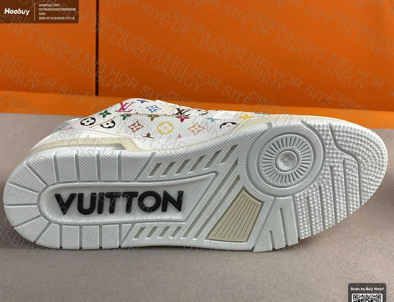 Louis Vuitton Trainer White Luxury Rep GL or RL? 5