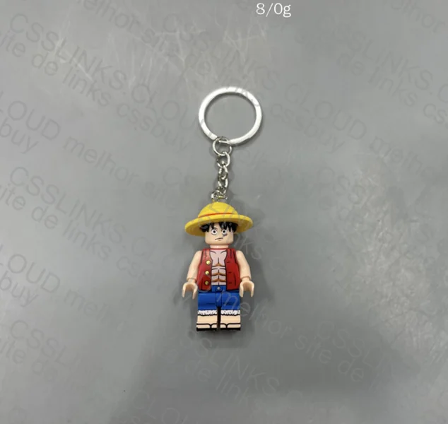 Luffy Lego(chaveiro)