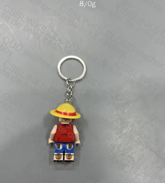 Luffy Lego(chaveiro) 2