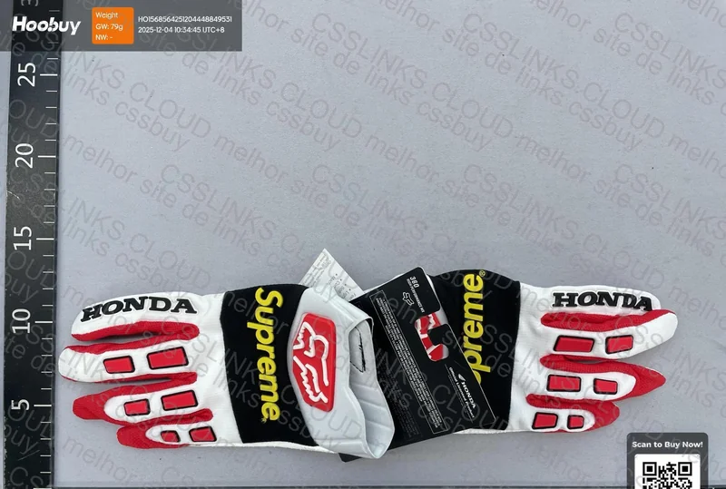 Luva de motocross Supreme x Fox Racing