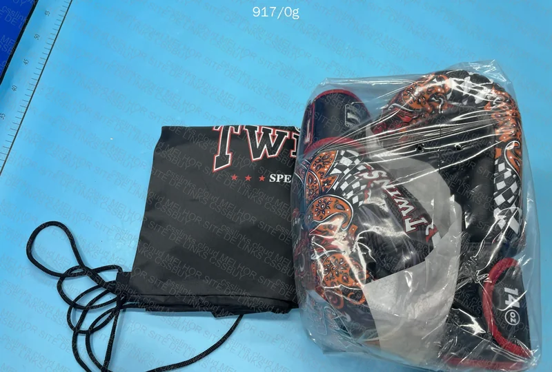 Twins Gloves and Fairtex Shin Guards