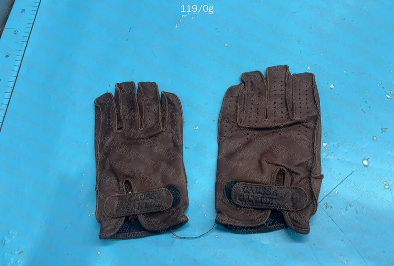 Leather Motorcycle Gloves 2