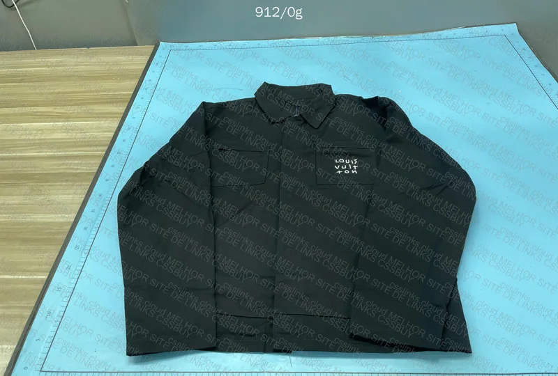 LV Black Spread Technical Overshirt