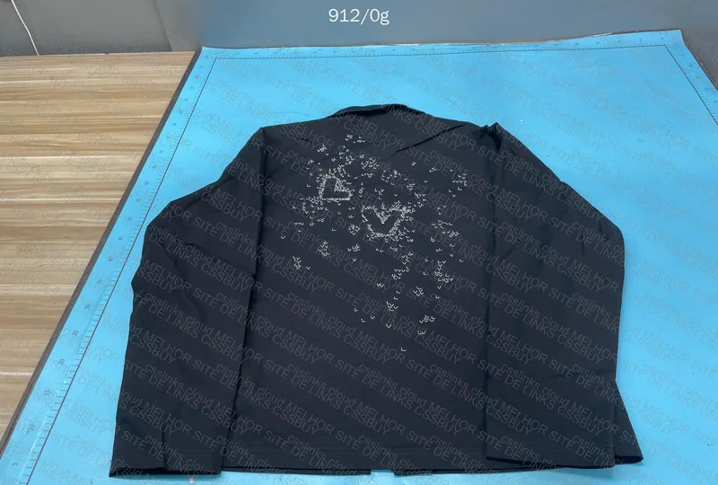 LV Black Spread Technical Overshirt 4