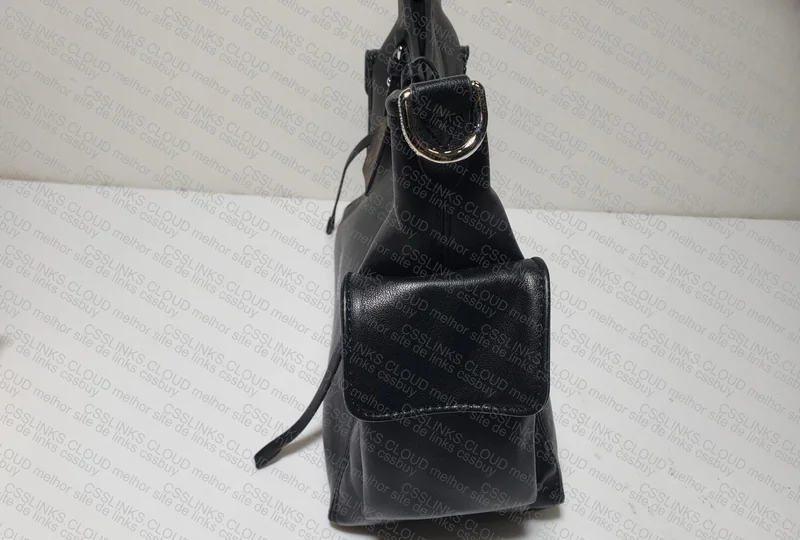 LV motorcycle chain lambskin tote bag small 2