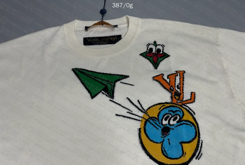 LV plane Knitted tee (KungFu) 5