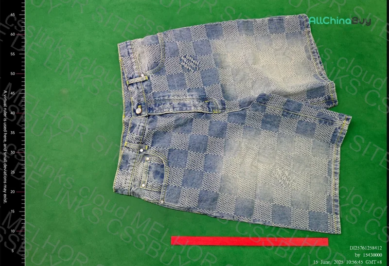 LV shorts jeans