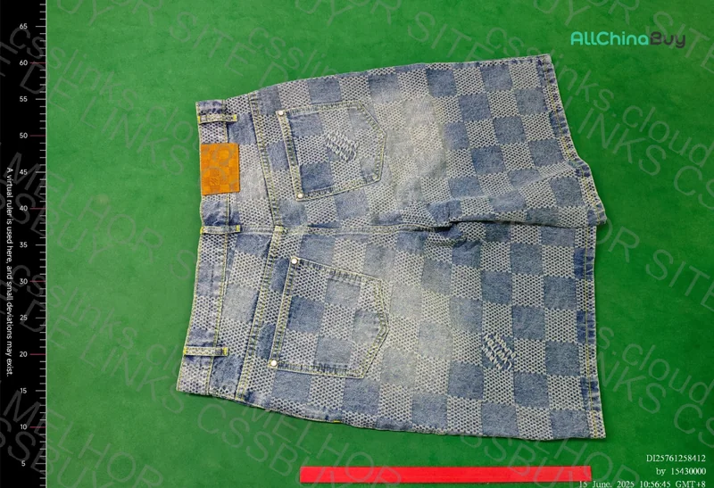 LV shorts jeans 2