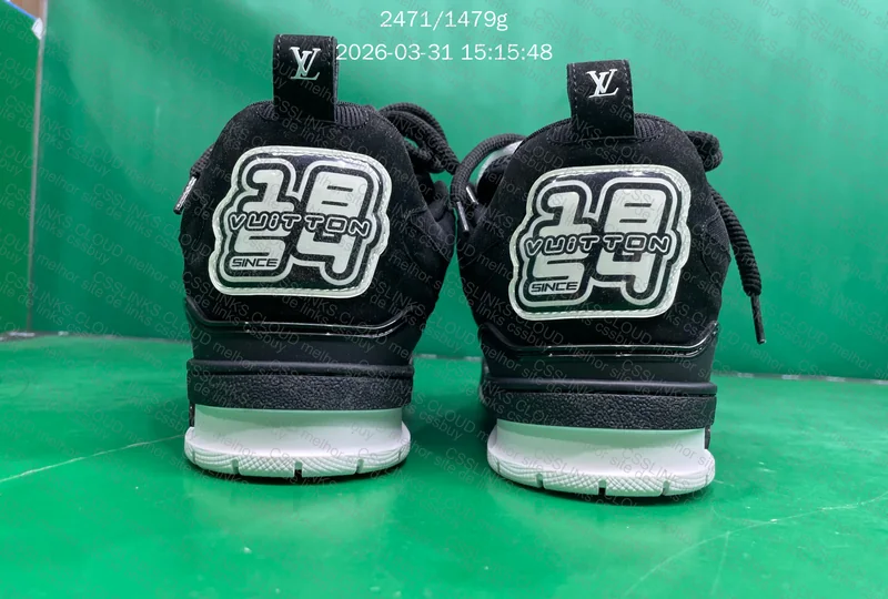LV SKATE BLACK WHITE