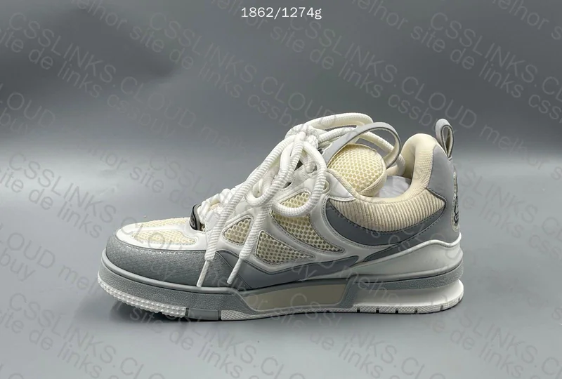 Lv Skate Grey White 6
