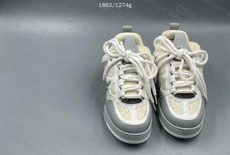 Lv Skate Grey White 7