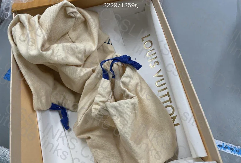 LV Trainer Black Denim FOSHAN 158sir 2