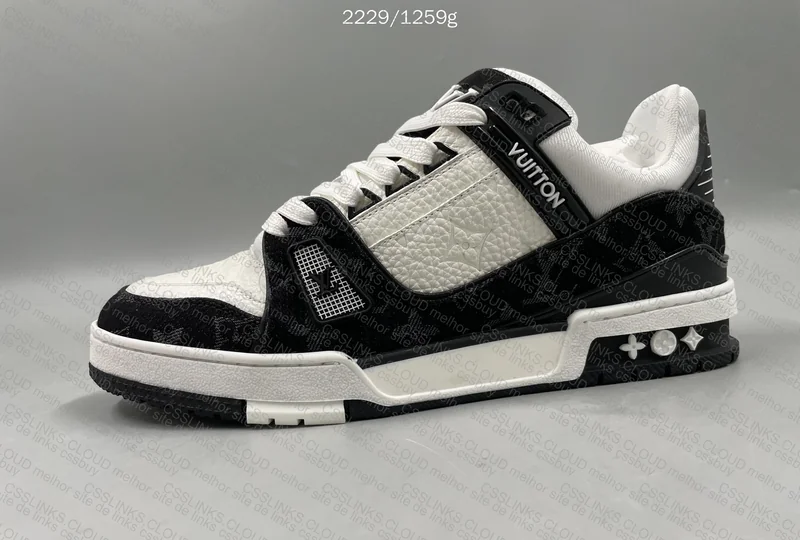 LV Trainer Black Denim FOSHAN 158sir 3