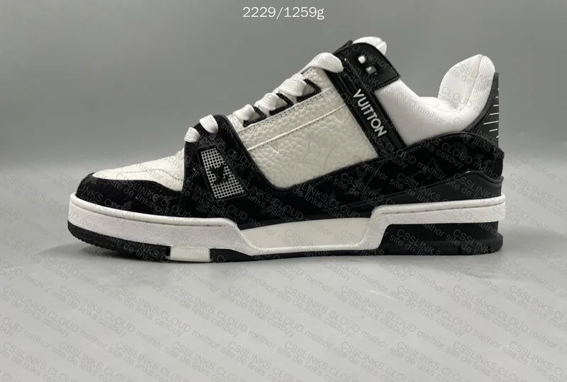 LV Trainer Black Denim FOSHAN 158sir 4