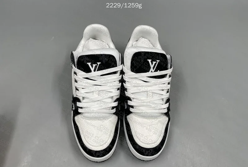 LV Trainer Black Denim FOSHAN 158sir 6