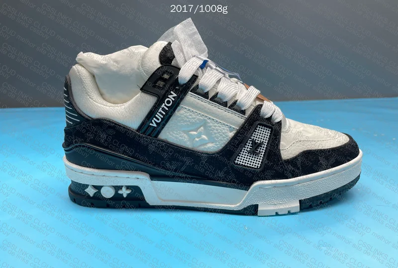 LV Trainer Black/White 9