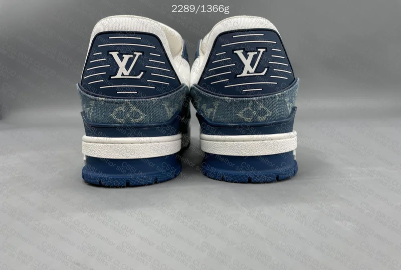 LV Trainer Blue Denim 3