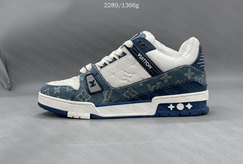 LV Trainer Blue Denim 4