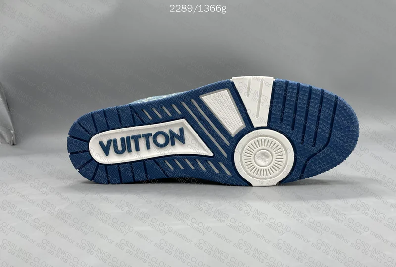 LV Trainer Blue Denim 6