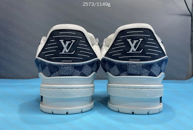 LV TRAINER DENIM BLUE 4