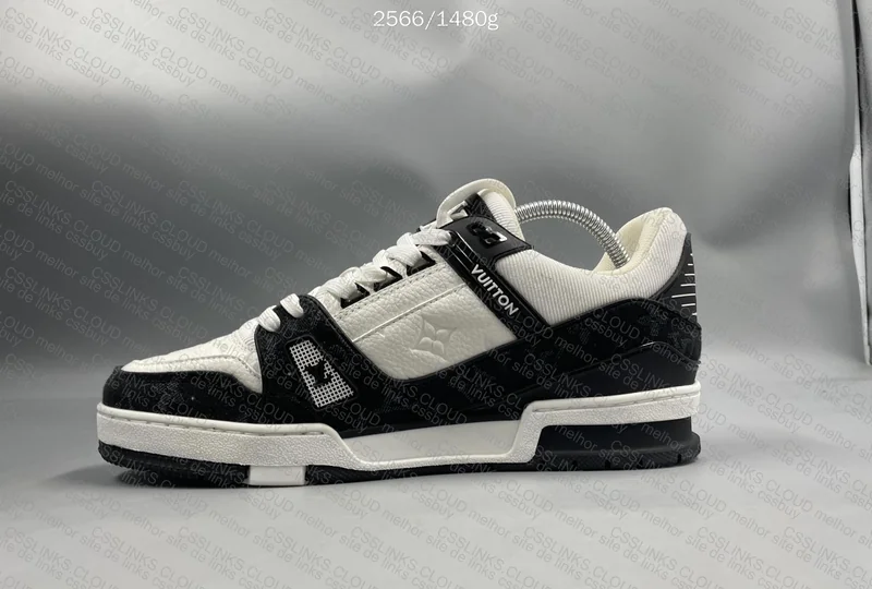 LV Trainer Monogram “Denim Noir” 3