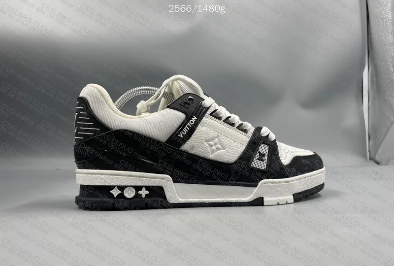 LV Trainer Monogram “Denim Noir” 4