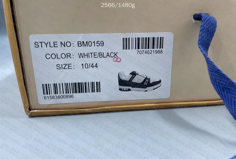 LV Trainer Monogram “Denim Noir” 8