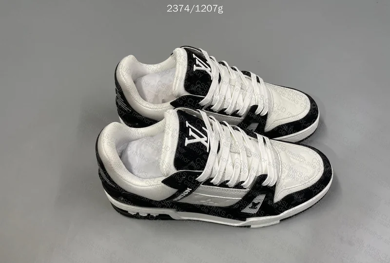 LV Trainer Monogram “Denim Noir”