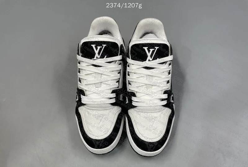 LV Trainer Monogram “Denim Noir” 2