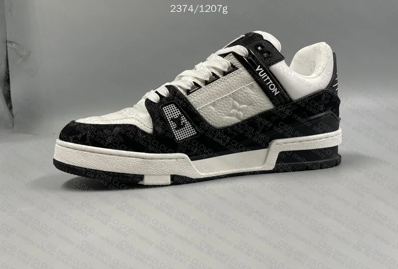 LV Trainer Monogram “Denim Noir” 4