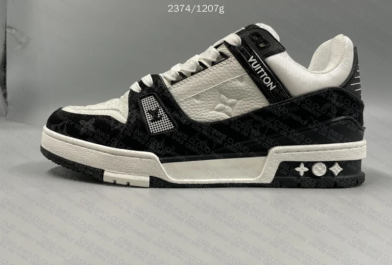 LV Trainer Monogram “Denim Noir” 7