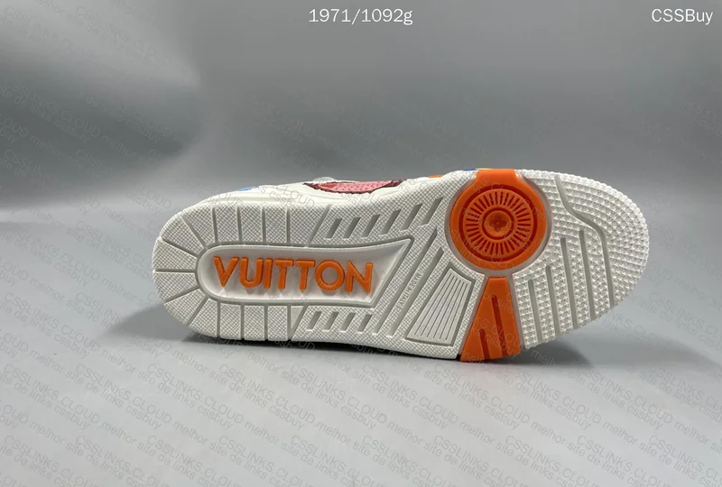 LV Trainer yayoi kusama white print 10