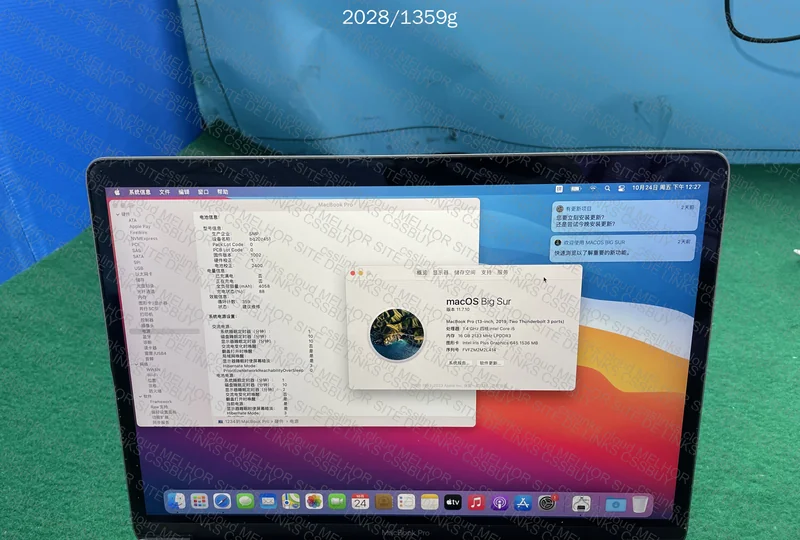 MacBook Pro 2019 16GB RAM 256GB