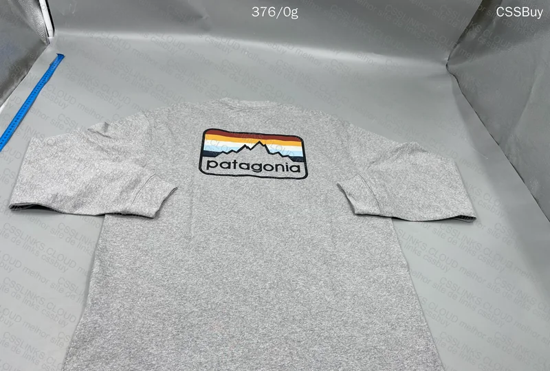 Patagonia Long Sleeve (Vintage Logo with Measurements)
