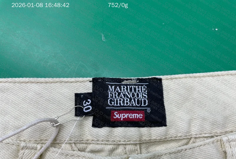 Marithé + François Girbaud x Supreme X-Seam Baggy Jean in Beige 6