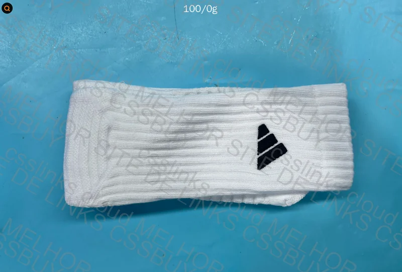 Adidas Logo Embroidered Socks